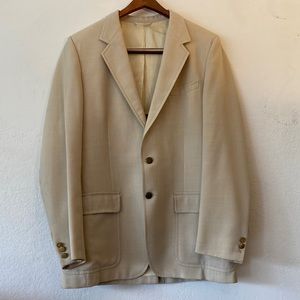 John Weitz | Vintage Beige Men’s Suit Coat Jacket